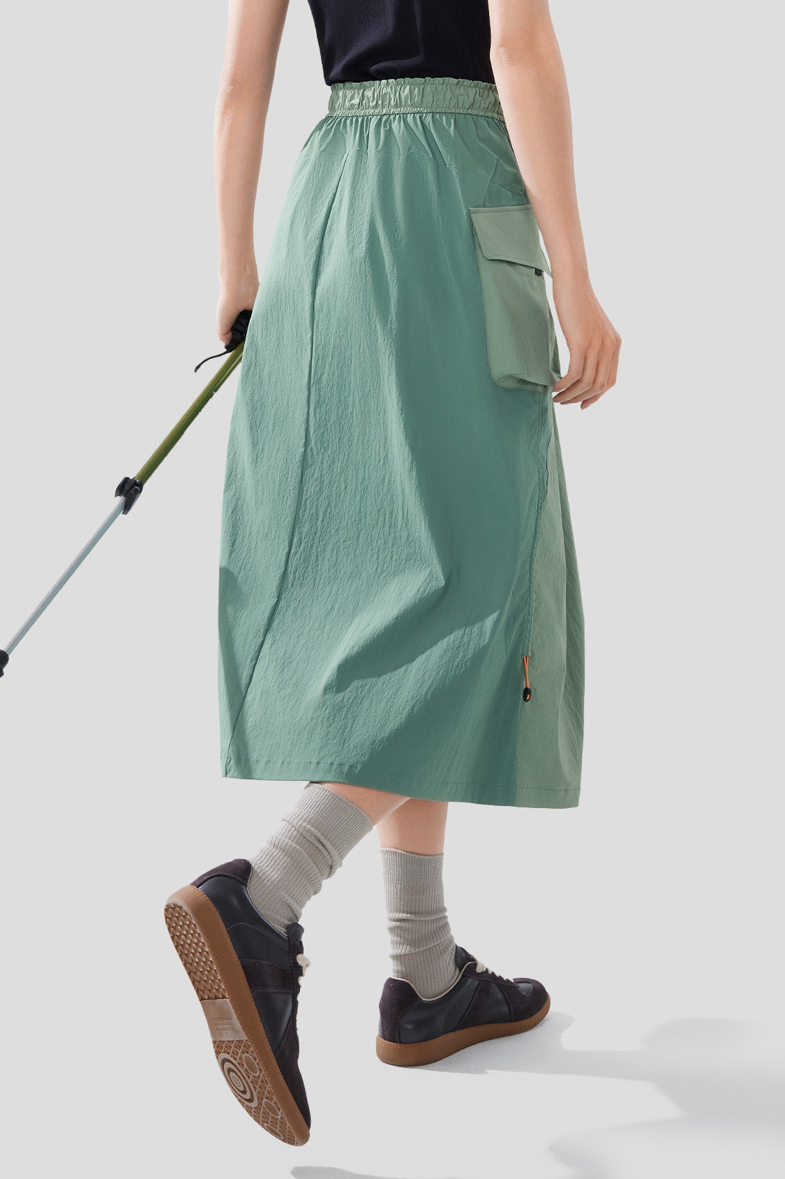 Women's Water Repellent Utility Skirt with Parachute Design - Outdoor Hiking, Travel & Casual Wear for Active Lifestyles