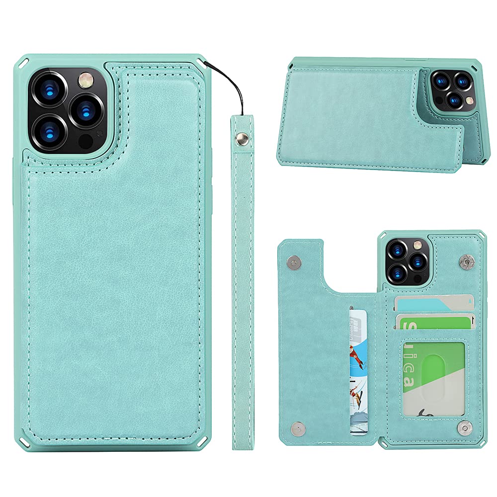 Premium Leather Wallet Case for iPhone 12/12 Pro (6.1