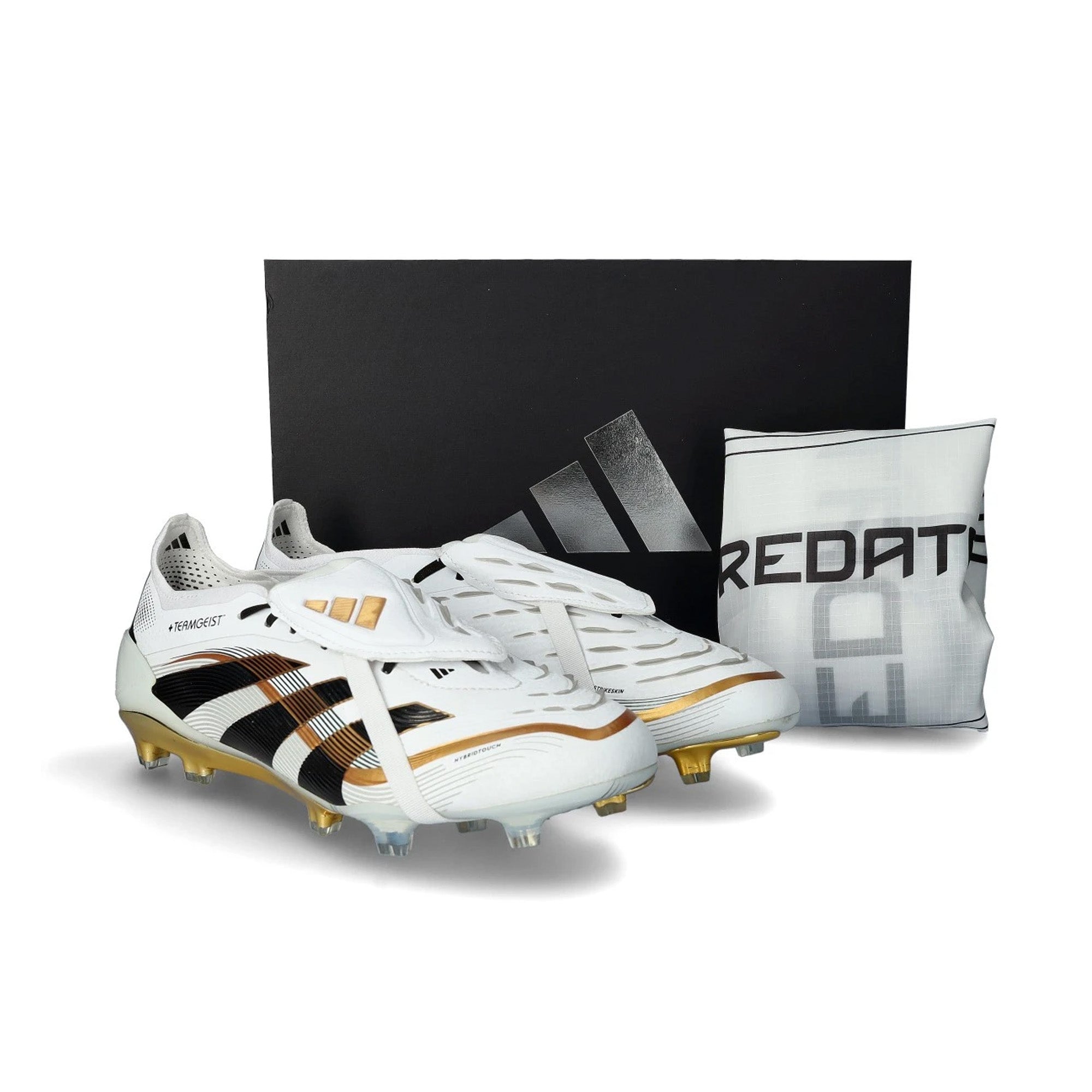Adidas Predator Elite FG Soccer Cleats with Foldover Tongue - Teamgeist 2025 - Perfect for Competitive Matches and Training