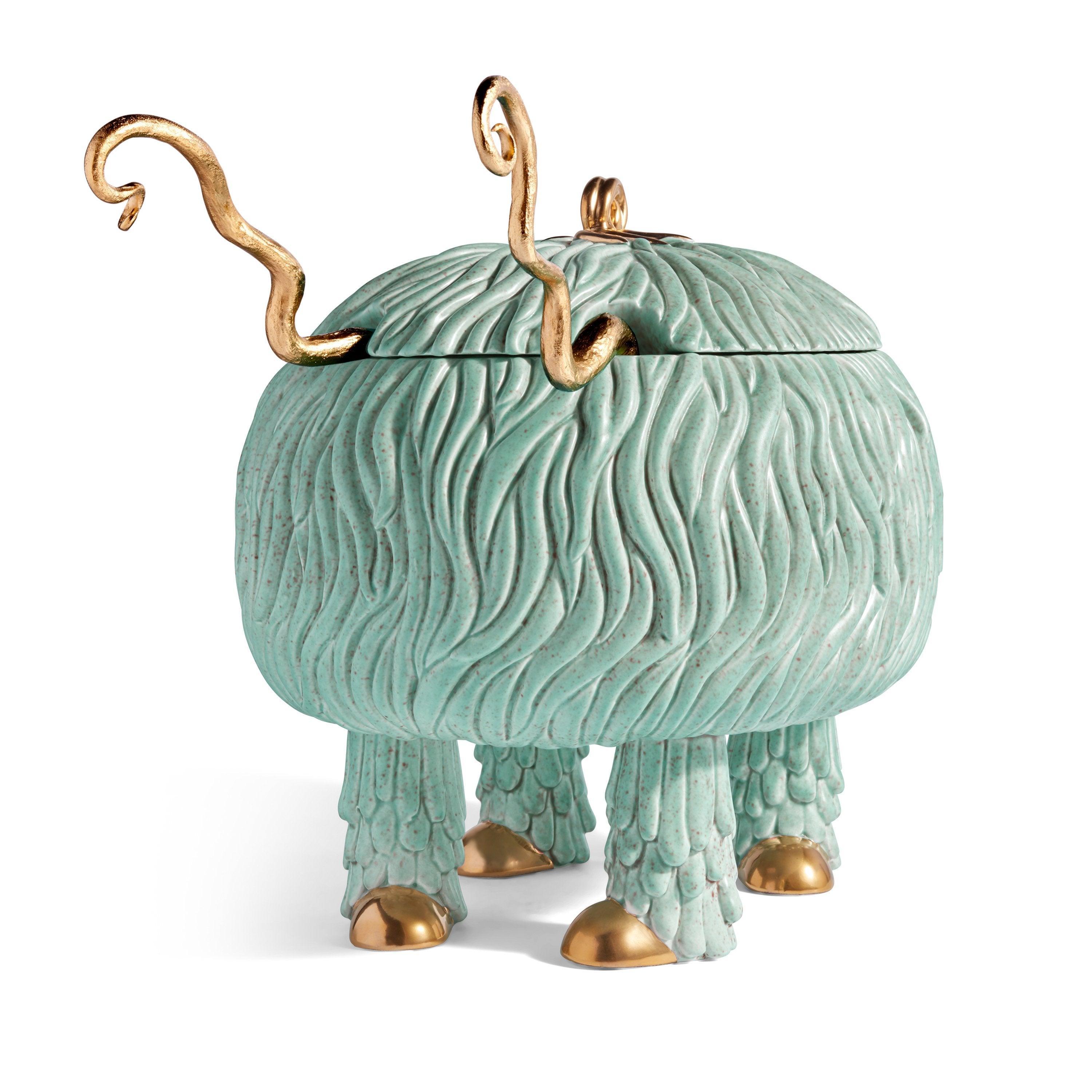 Haas Fox Salad Monster Serving Bowl - Fun Halloween Party Bowl for Kids & Adults - Perfect for Halloween Decorations, Themed Parties & Spooky Dinnerware