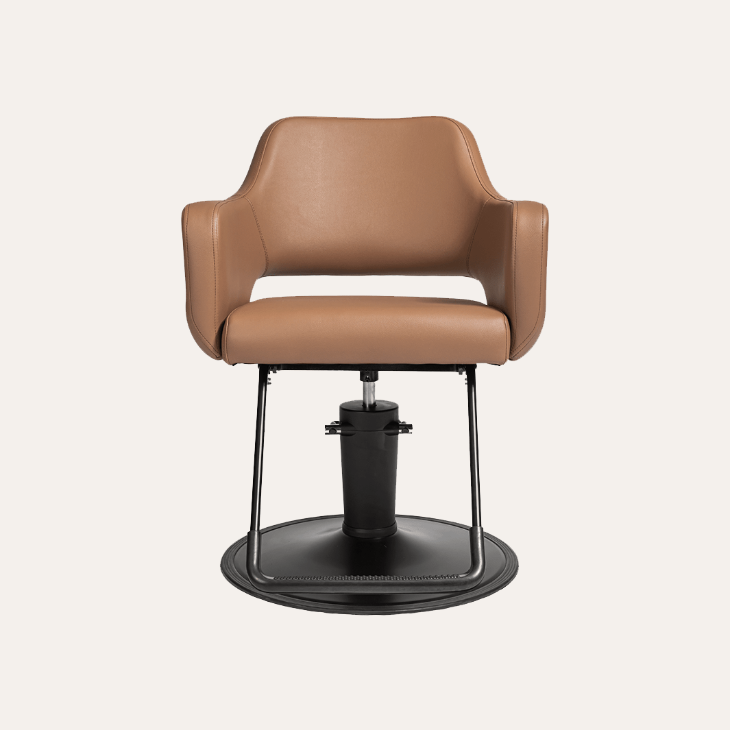 Stylish Salon Chair for Hair Styling & Barber Shop - Ergonomic & Durable Beauty Salon Furniture for Hairdressers & Clients - Perfect for Home Salons & Professional Beauty Spaces