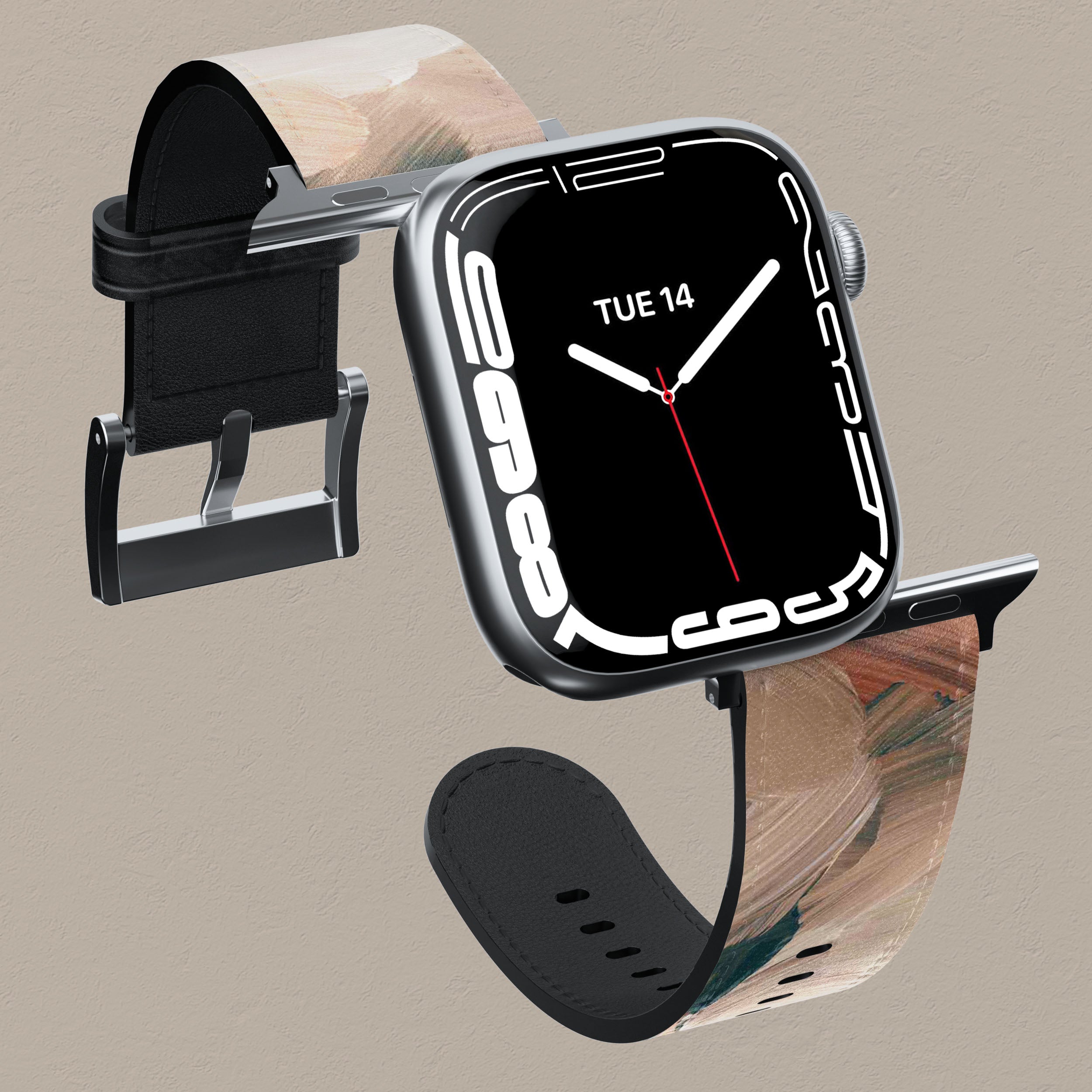Soft Silicone Veil Hushed Apple Watch Band - Comfortable & Durable Replacement Strap for Workout, Running & Everyday Wear