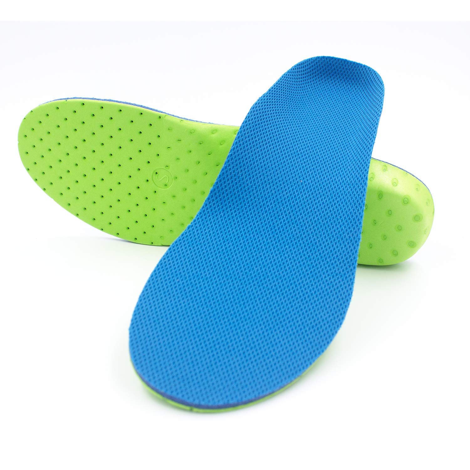 Sunoer Orthotic Shoe Insoles for Men & Women - High Arch Support, Shock Absorption & Cushioning for Plantar Fasciitis, Foot Pain Relief - Perfect for Running, Sports & Daily Comfort (Men 5-6.5 / Women 7-8.5) - Ideal for Work, Walking, Hiking & Active Lifestyles