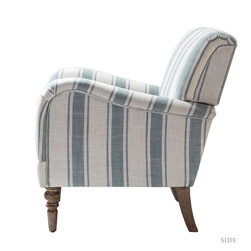 Quentin Upholstered Armchair - Modern Accent Chair for Living Room, Bedroom & Office - Comfortable Lounge Chair with Soft Fabric & Sturdy Wooden Legs