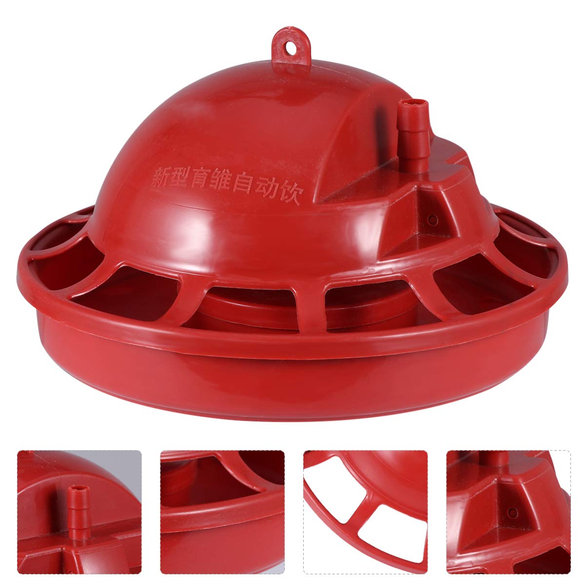 Balacoo 2-Pack Chicken Waterer Cups - Small Poultry Drinker Bowl for Chicks, Ducks & Birds - Perfect for Coops, Farms & Backyard Poultry Feeding