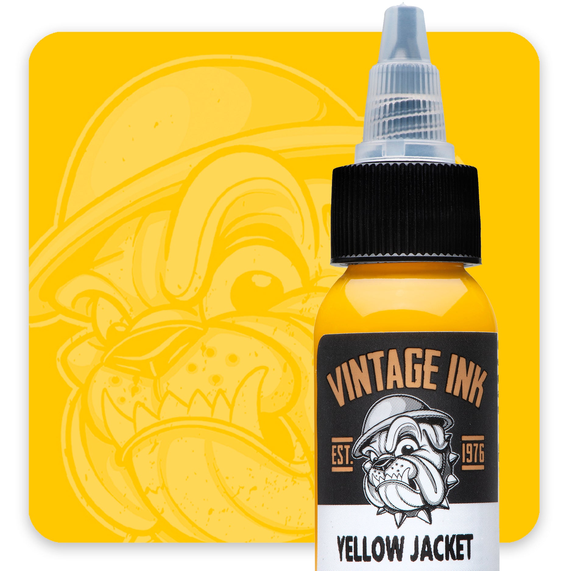 Eternal Vintage Yellow Jacket Ink - Premium Calligraphy Ink for Fountain Pens, Dip Pens & Art Projects - Perfect for Lettering, Scrapbooking & Vintage Style Writing