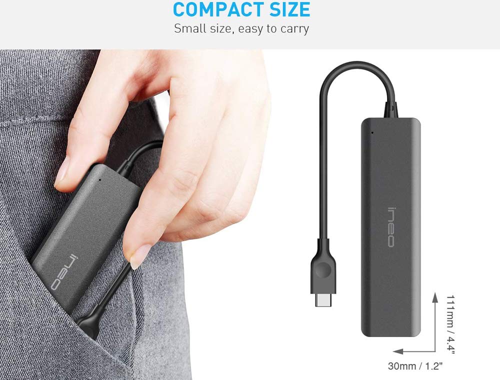 Avolusion ineo (C2592-960G+64G) 960GB USB 3.1 External SSD with Free 64GB Flash Drive | Ultra Slim Portable 1TB Storage | 950MB/s High Speed | 6-Year Warranty | Perfect for Gaming, Video Editing & Data Backup