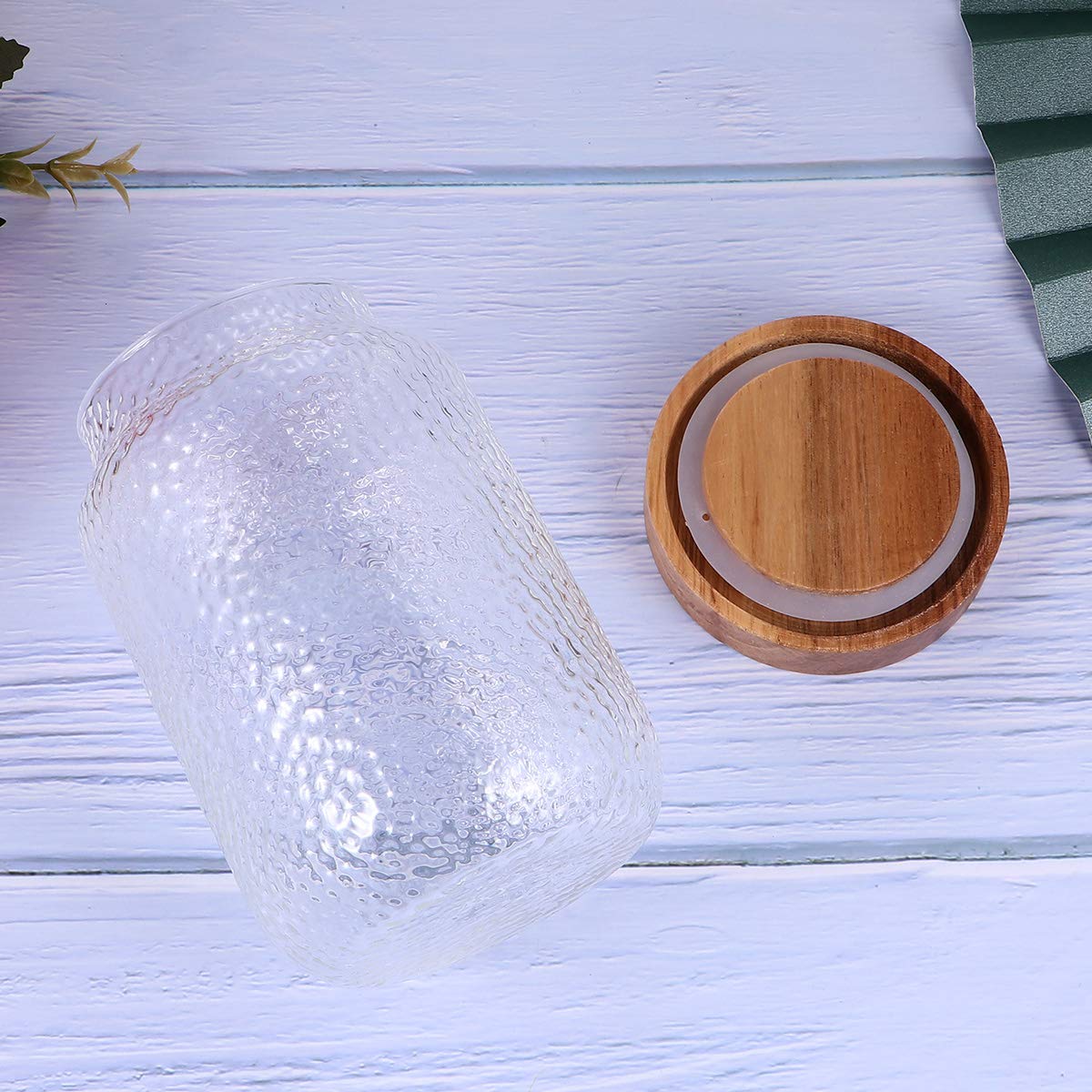 Glass Spaghetti & Food Storage Container - Airtight Terrarium Jar for Powder, Cookies & Tea | Perfect for Kitchen Pantry, Baking & Home Organization