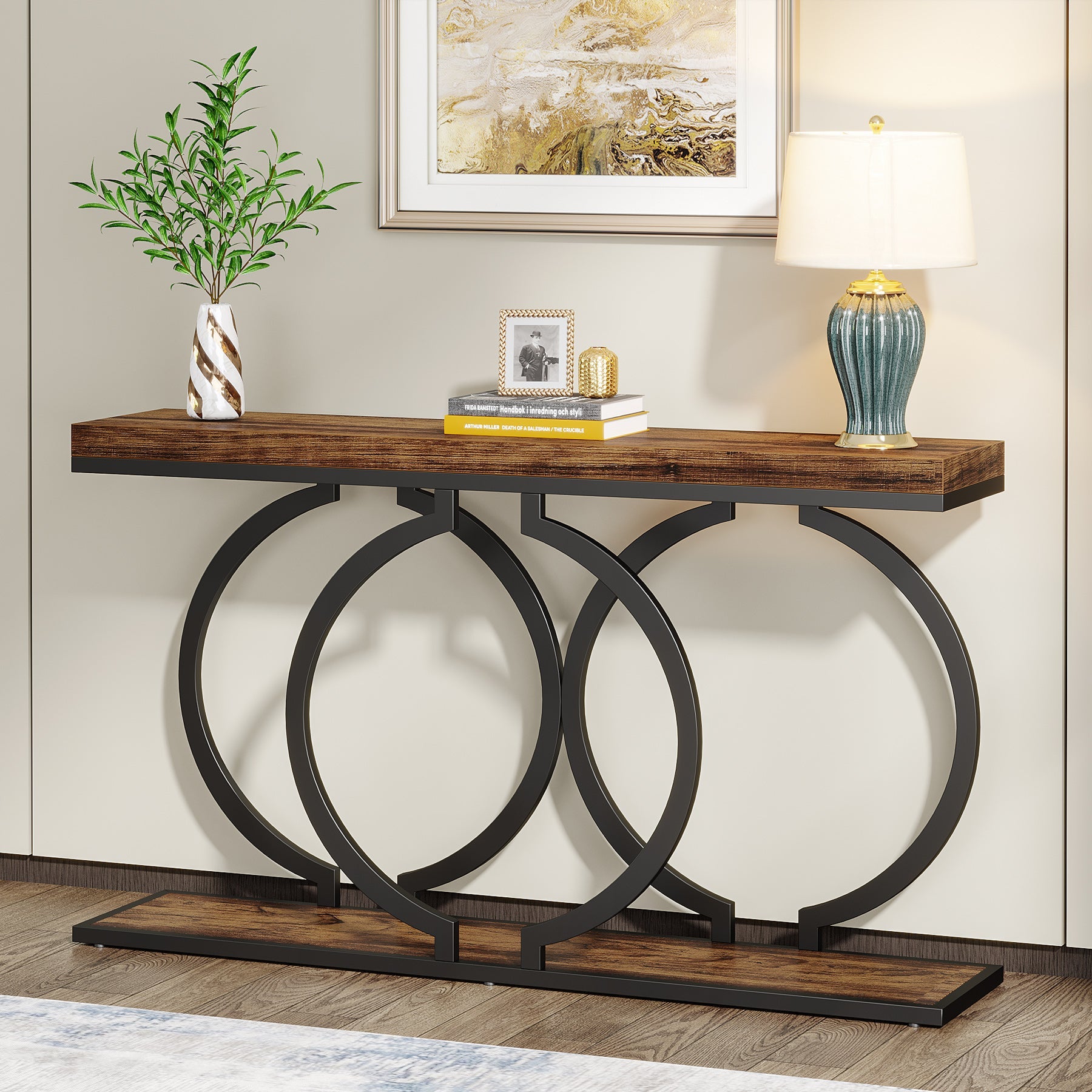 Rustic Brown & Black