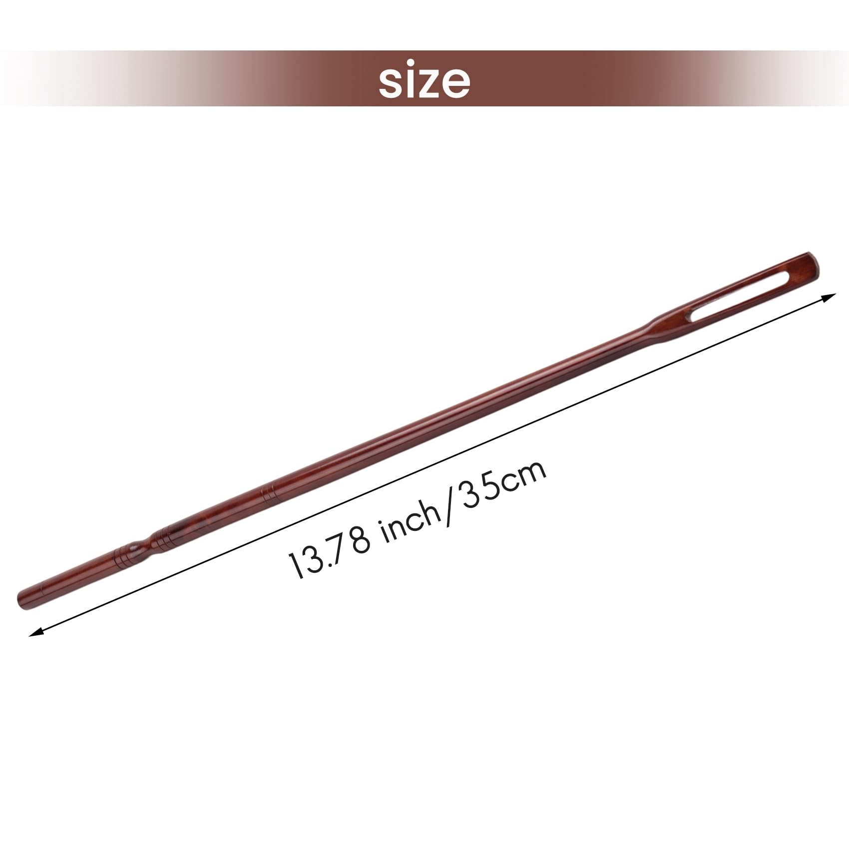 Wooden Flute Cleaning Kit with Rod & Cloth | Flute Care Accessories for Musicians
