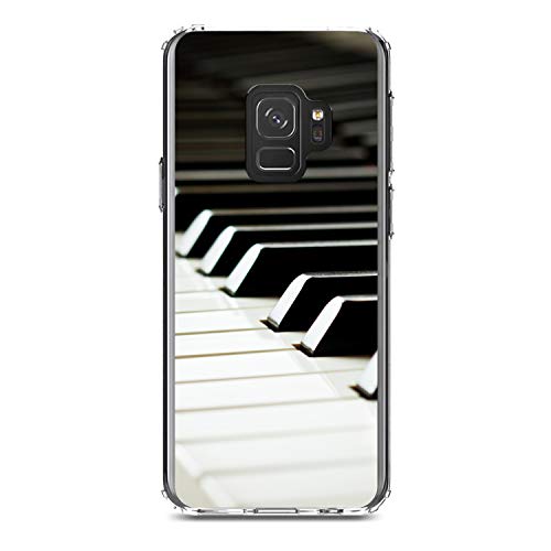 Piano Keys Keyboard On Clear Case