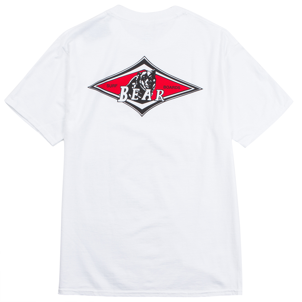 Bear Surfboards Men's Classic Logo T-Shirt - Soft Cotton Tee for Surfing, Beach & Casual Wear