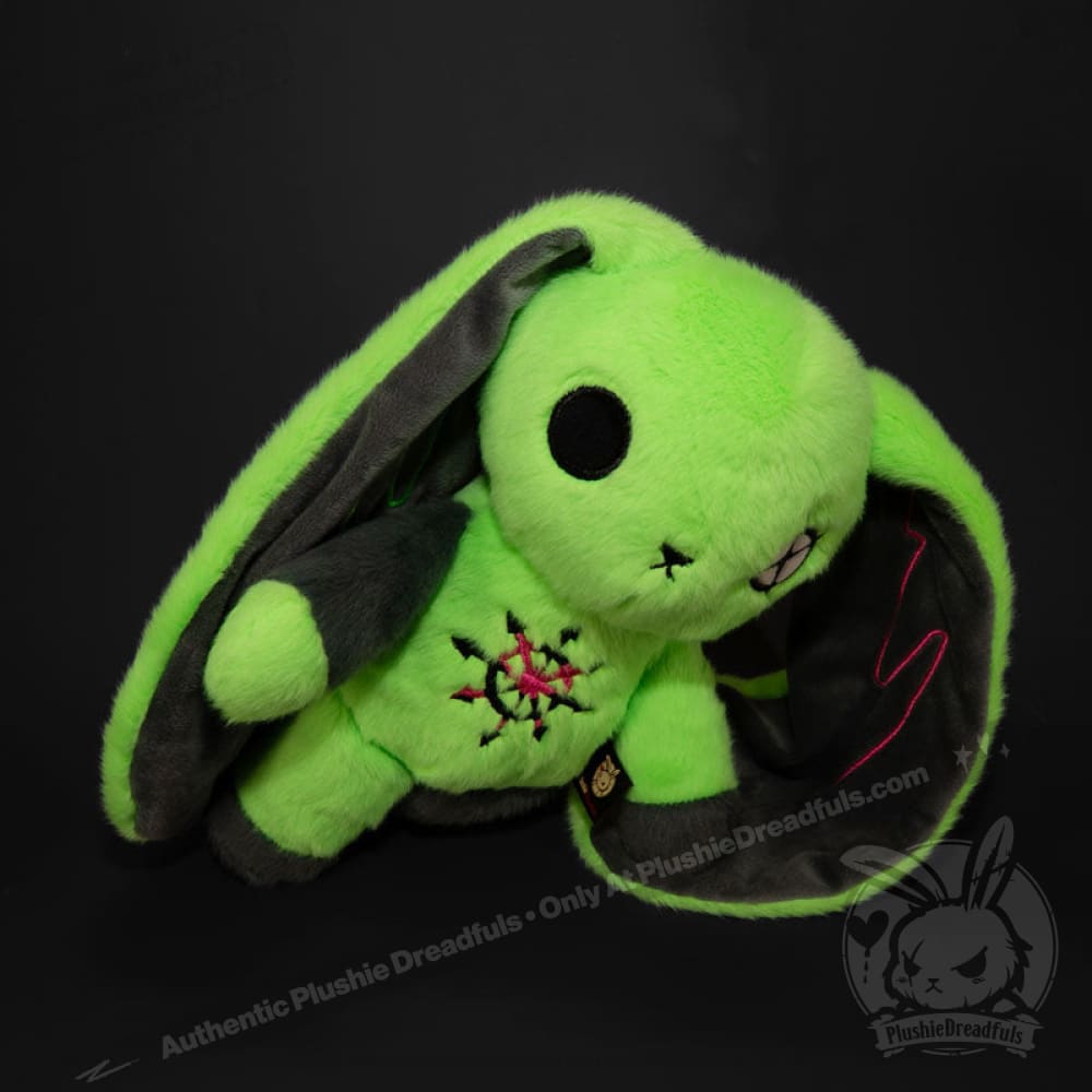 Plushie Dreadfuls ADHD Rabbit Extra Chaos Edition - Soft Stuffed Animal Toy for Kids & Adults | Perfect for Anxiety Relief, ADHD Support & Emotional Comfort
