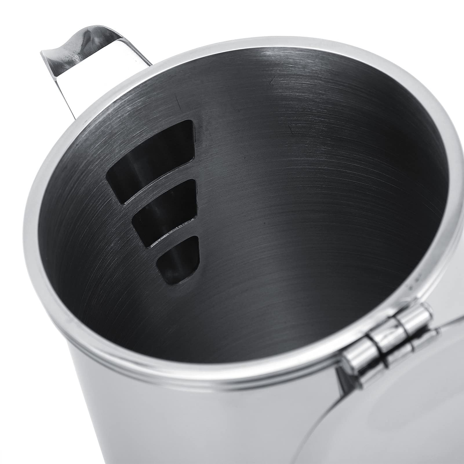 Premium Stainless Steel Tea Infuser Pot - Durable Loose Leaf Tea Brewer with Handle for Home, Office & Travel - Perfect for Green Tea, Herbal Tea & Iced Tea Brewing