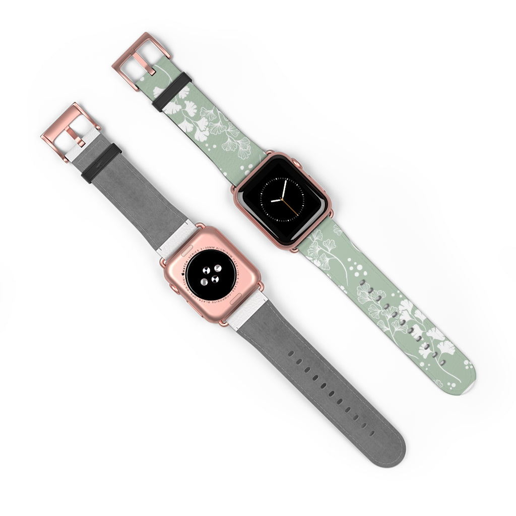 Vintage Hawaiian 'Iwa'iwa Leather Watch Band - Adjustable Replacement Strap for Apple Watch, Fitbit & Samsung Galaxy - Perfect for Beach, Travel & Casual Wear
