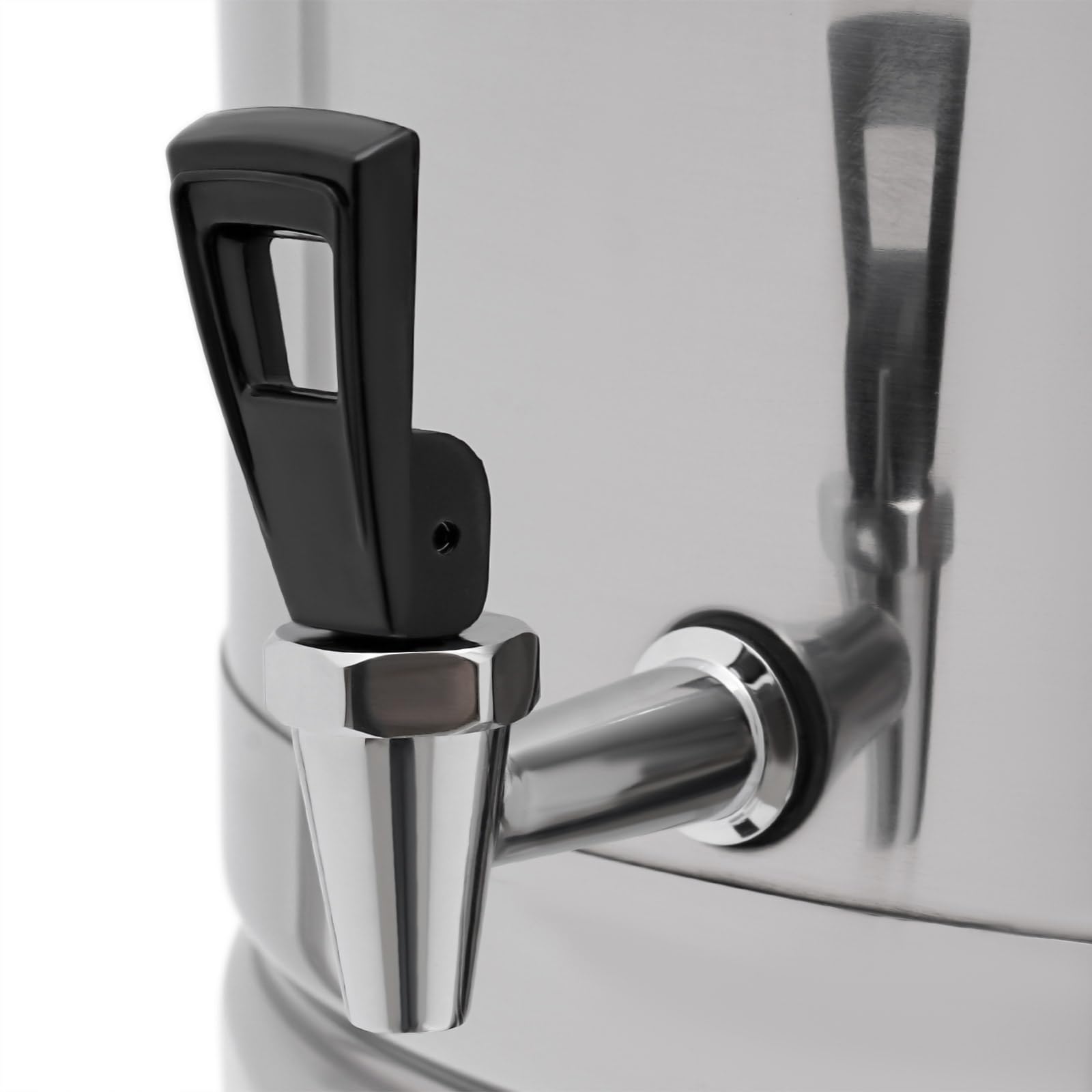 30L/7.93 Gallon Stainless Steel Milk Can with Faucet - Heavy Duty Milk Jug, Wine Pail & Liquid Storage Container - Airtight Grain, Wine & Beverage Tank for Farm, Brewery & Commercial Use