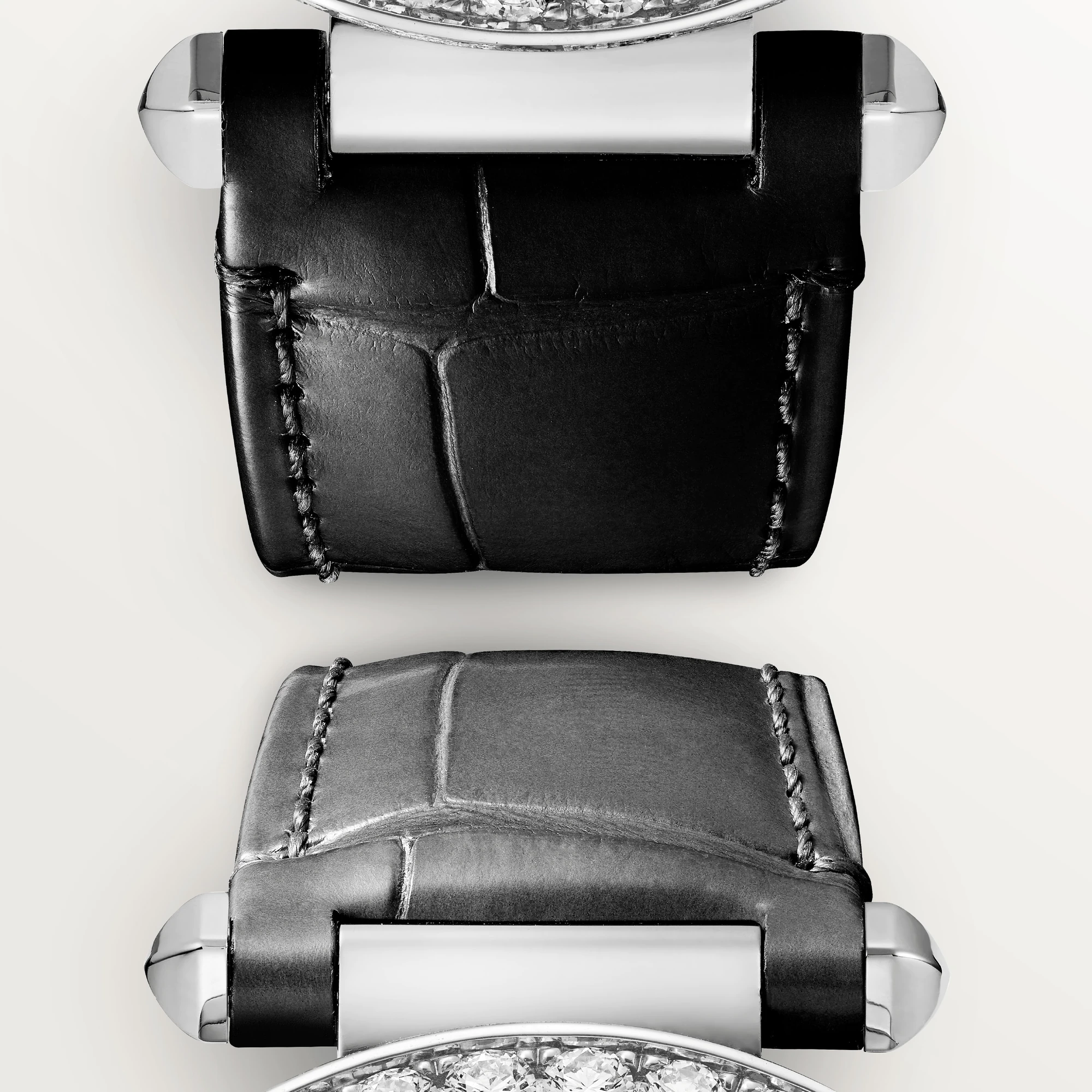 Cartier Pasha de Cartier 41mm 18K White Gold Diamond Skeleton Watch for Men - Luxury Automatic Mechanical Timepiece for Formal Events & Business Meetings