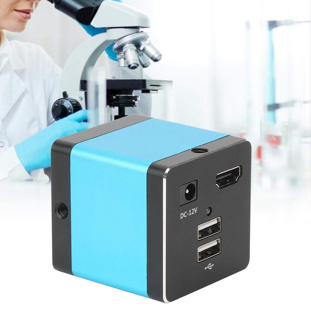 5.0MP KP-335C Digital Microscope Camera with 1080P & 4K Output - USB Microscope Camera for Industrial, Laboratory & Scientific Research - Compatible with Microscopes (US Plug 110-240V) - Perfect for PCB Inspection, Biological Sample Observation & Quality Control