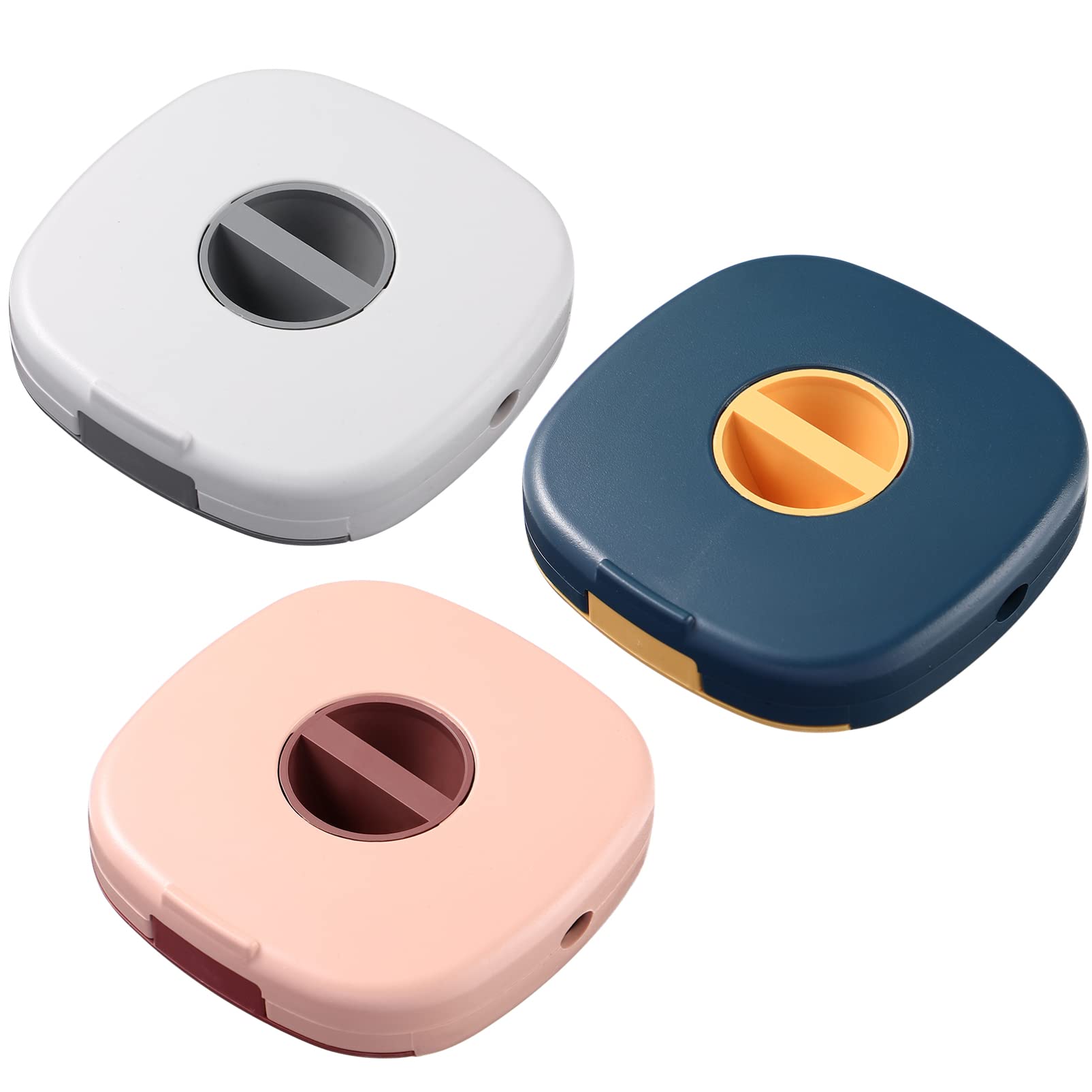 3-Pack Cable Organizer Box - Cord Holder for Phone Charger, Earbuds, Headphones & Wires | Travel & Home Storage Solution for Tangle-Free Cables