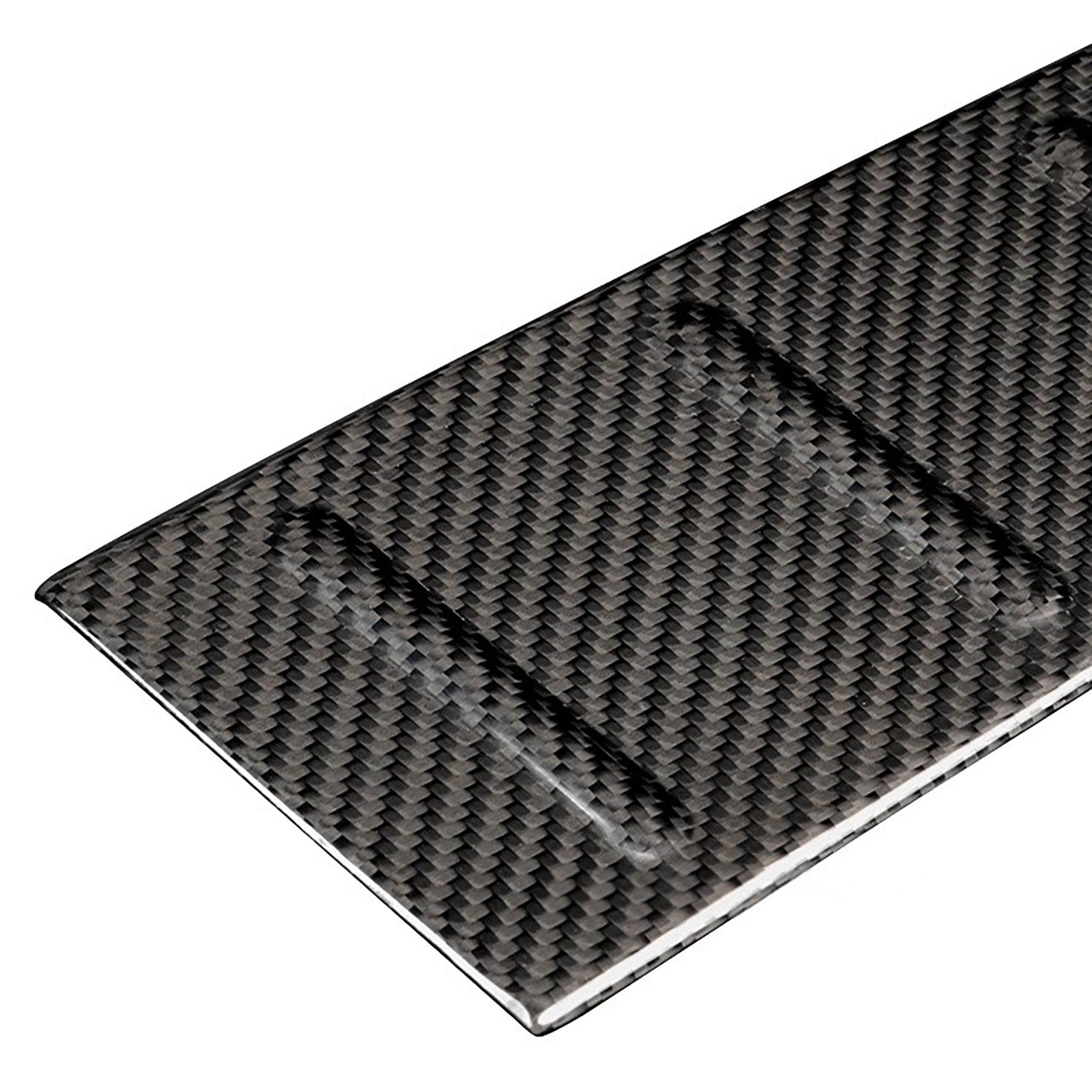Premium Real Carbon Fiber Trunk Sill Plates for Tesla Model X - Durable Protection & Stylish Upgrade for Your Luxury SUV