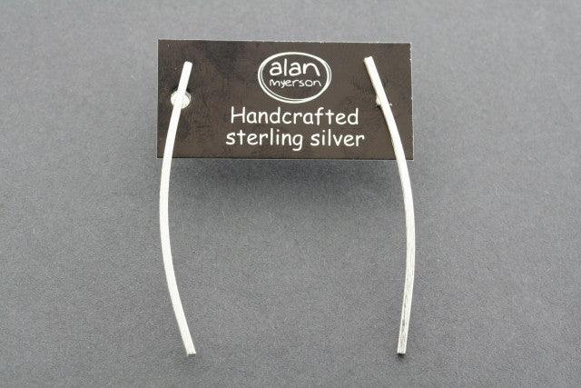 Curved Post Stud Earrings for Women - Hypoallergenic Stainless Steel Cartilage Hoops - Perfect for Daily Wear, Parties & Gifting