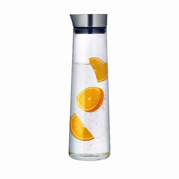 Premium Glass Water Carafe with Lid - Elegant Pitcher for Home, Office & Restaurants - Perfect for Serving Water, Juice & Beverages at Parties & Events