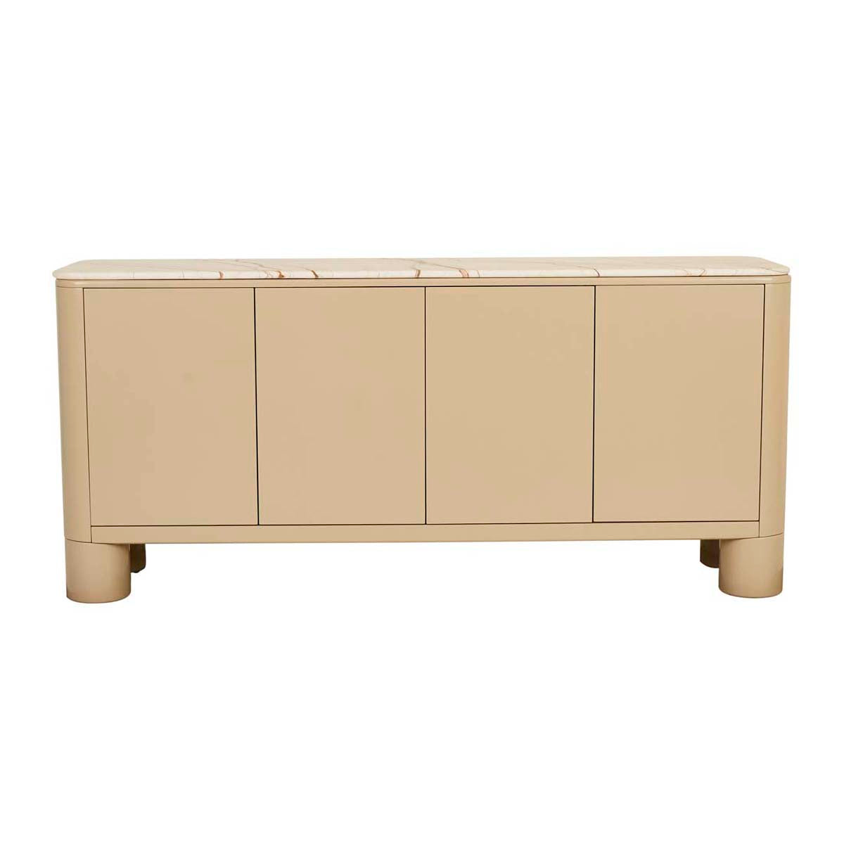 Matt Brown Vein Marble / Gloss Camel