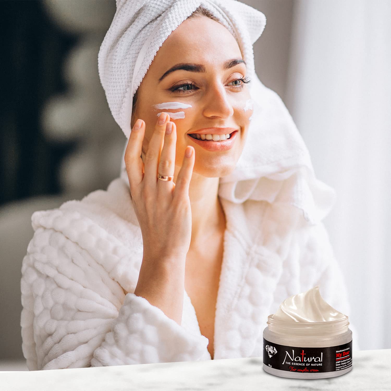 Natural Diamond Facial Kit for Women & Men | All Skin Types | Soft & Purifying Skincare | 50gm | Pack of 1 | Perfect for Daily Glow & Spa Nights