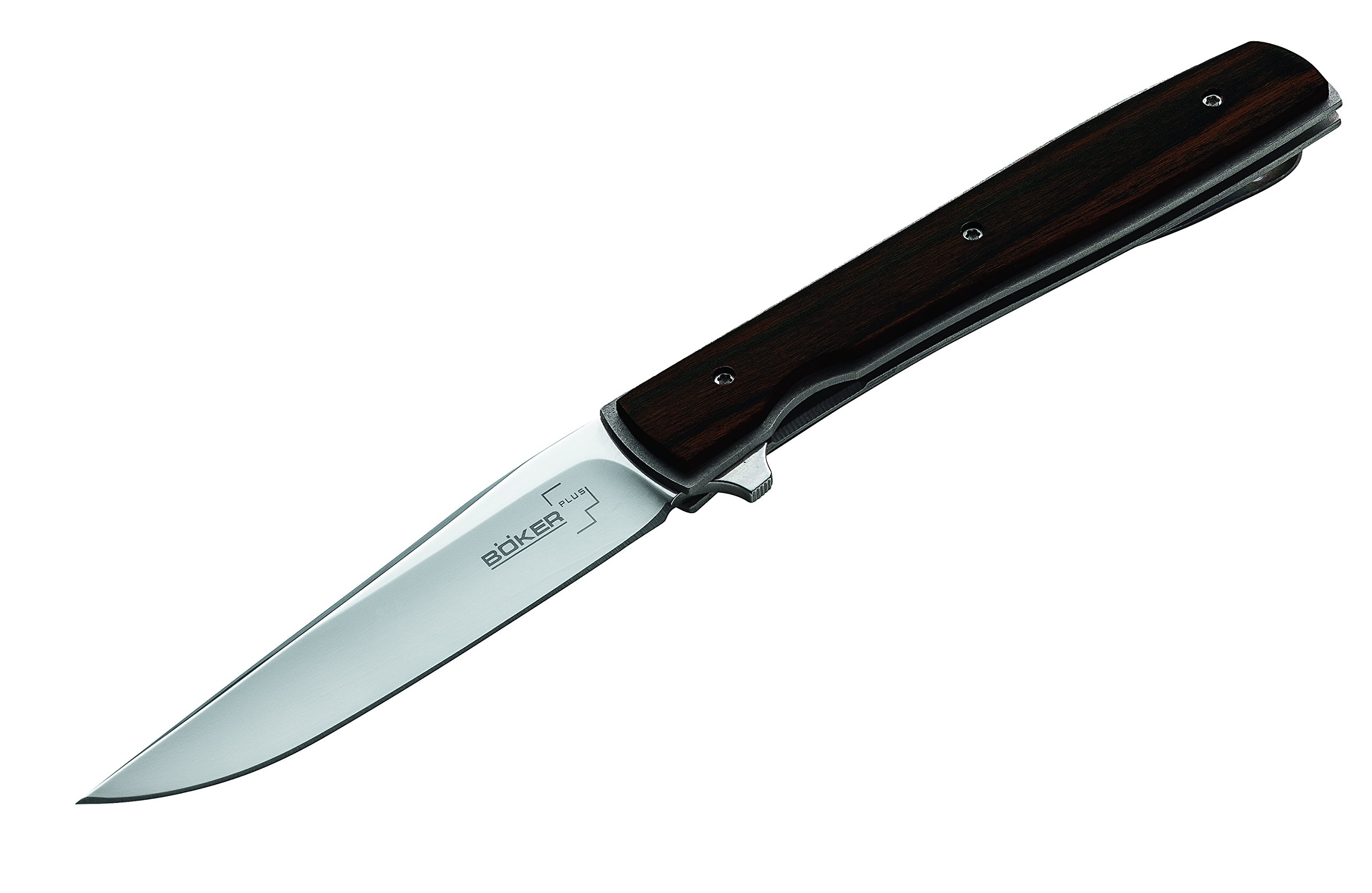 Boker Plus 01BO734 Urban Trapper Folding Knife - 3.5 Inch Stainless Steel Blade, Lightweight EDC Pocket Knife for Outdoor, Camping, Hiking & Everyday Carry (EDC)