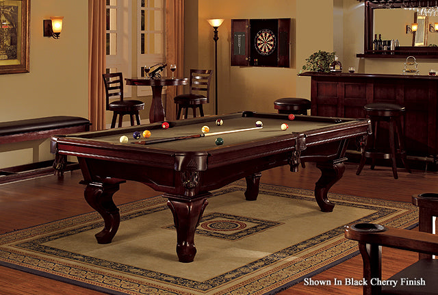 8 Ft Pool Table for Home Game Room - Professional Billiard Table for Indoor Entertainment & Family Fun - Perfect for Parties, Bars, and Recreation Rooms