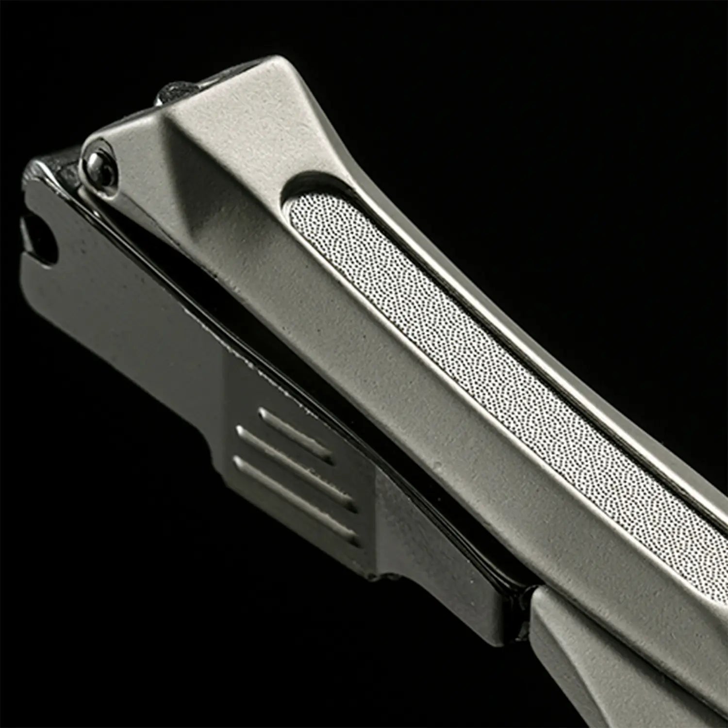 Premium Stainless Steel Nail Clipper with Nail Catcher - Green Bell Compact Nail Trimmer for Travel, Home & Salon Use