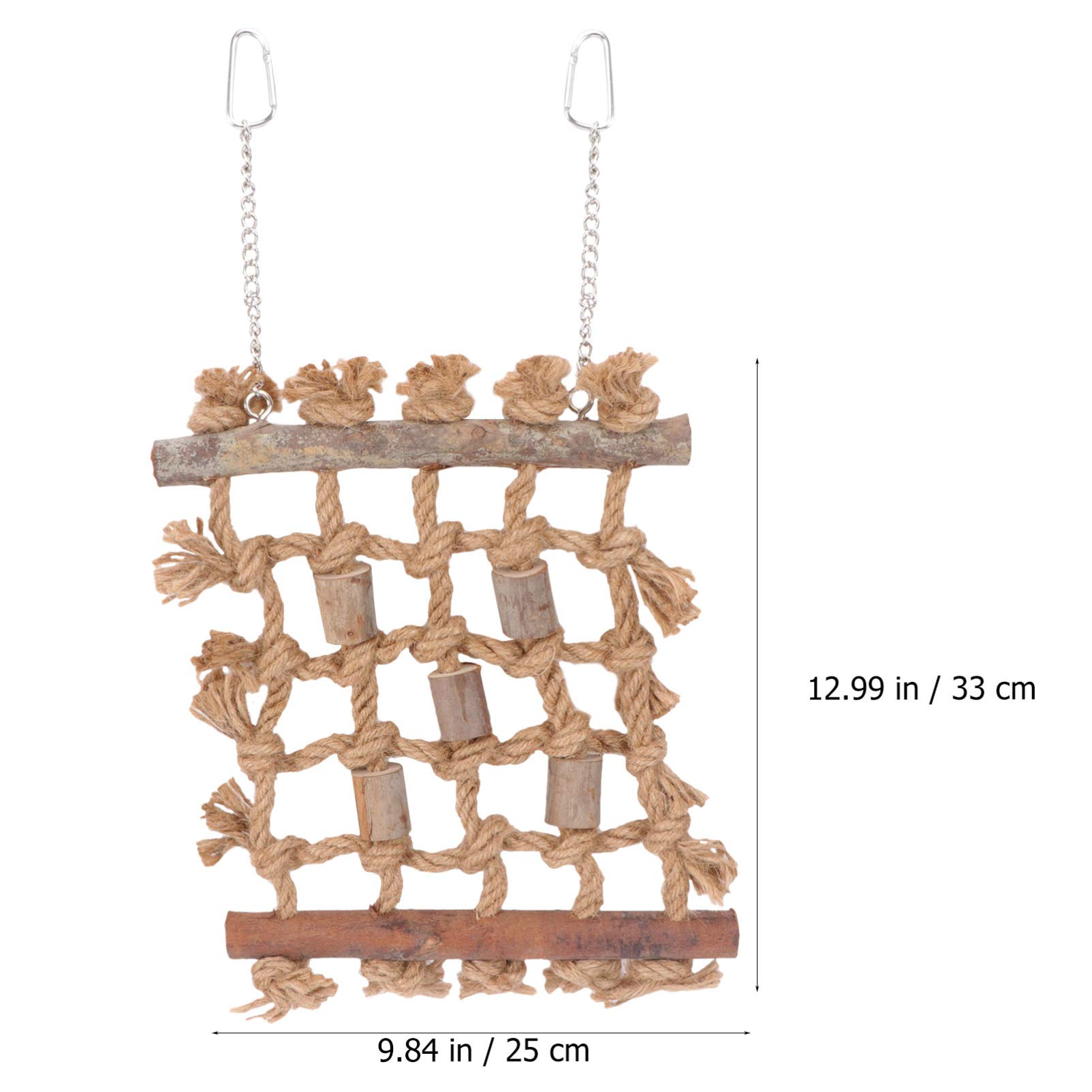 Balacoo 1pc Parrot Climbing & Chewing Toy - Durable Bite-Resistant Plaything for Pet Birds - Interactive Play & Exercise Toy for Parakeets, Cockatiels, Conures - Perfect for Cage Enrichment & Mental Stimulation