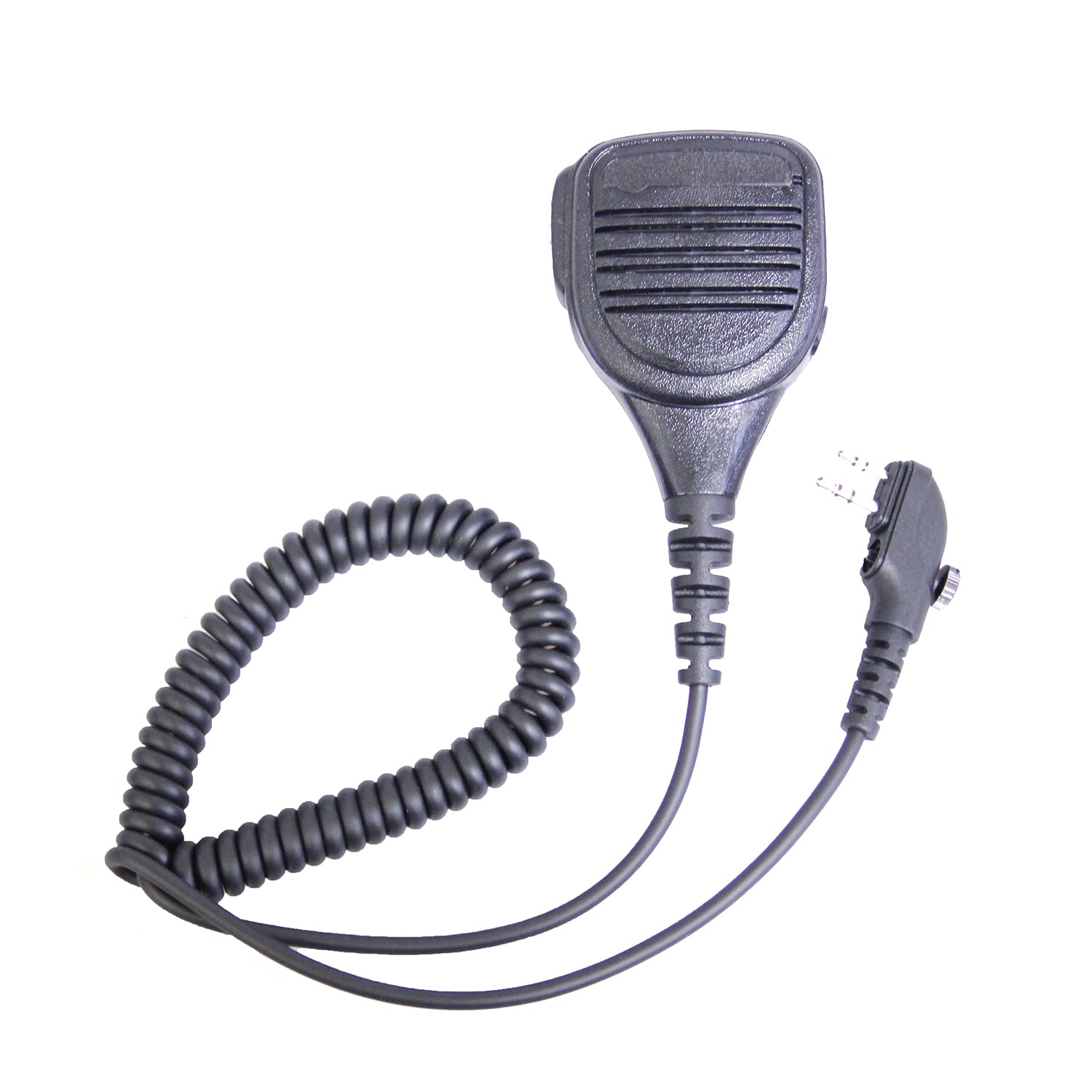 Hytera 2 Pin Lapel Speaker Microphone with 3.5mm Jack for Two-Way Radios (RM HYT SM 108) - Ideal for Security, Construction & Outdoor Communication
