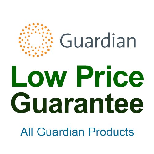 Guardian GBF1724 Barrier-Free Eye & Face Wash Station - Wall Mounted Emergency Safety Equipment for Labs, Hospitals & Industrial Use