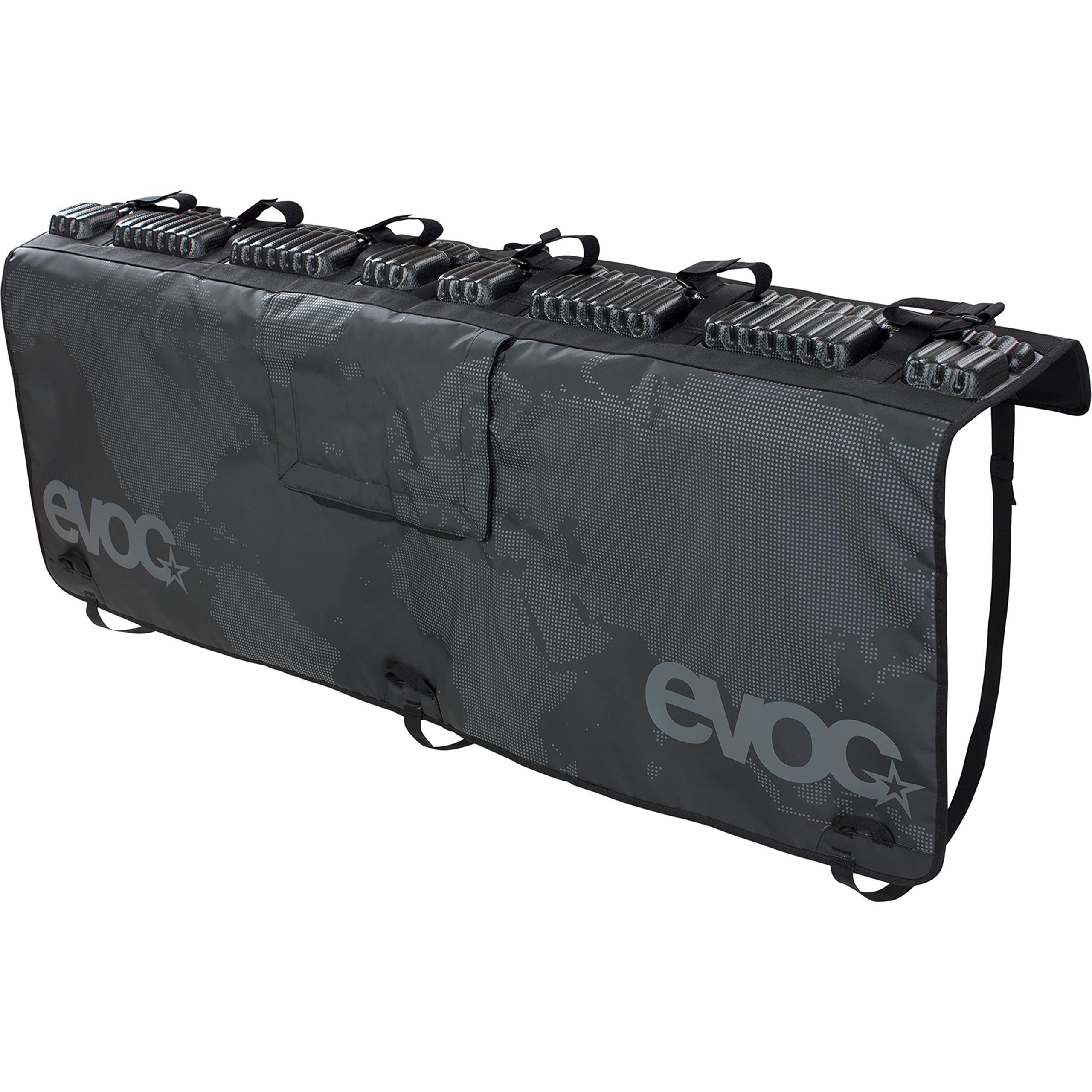 EVOC Unisex Adult Bike Tailgate Pad for Truck - Black, M/L (136x85x2cm) - Secure Bike Transport for Mountain, Road & E-Bikes - Perfect for Cycling Adventures, Road Trips & Outdoor Activities