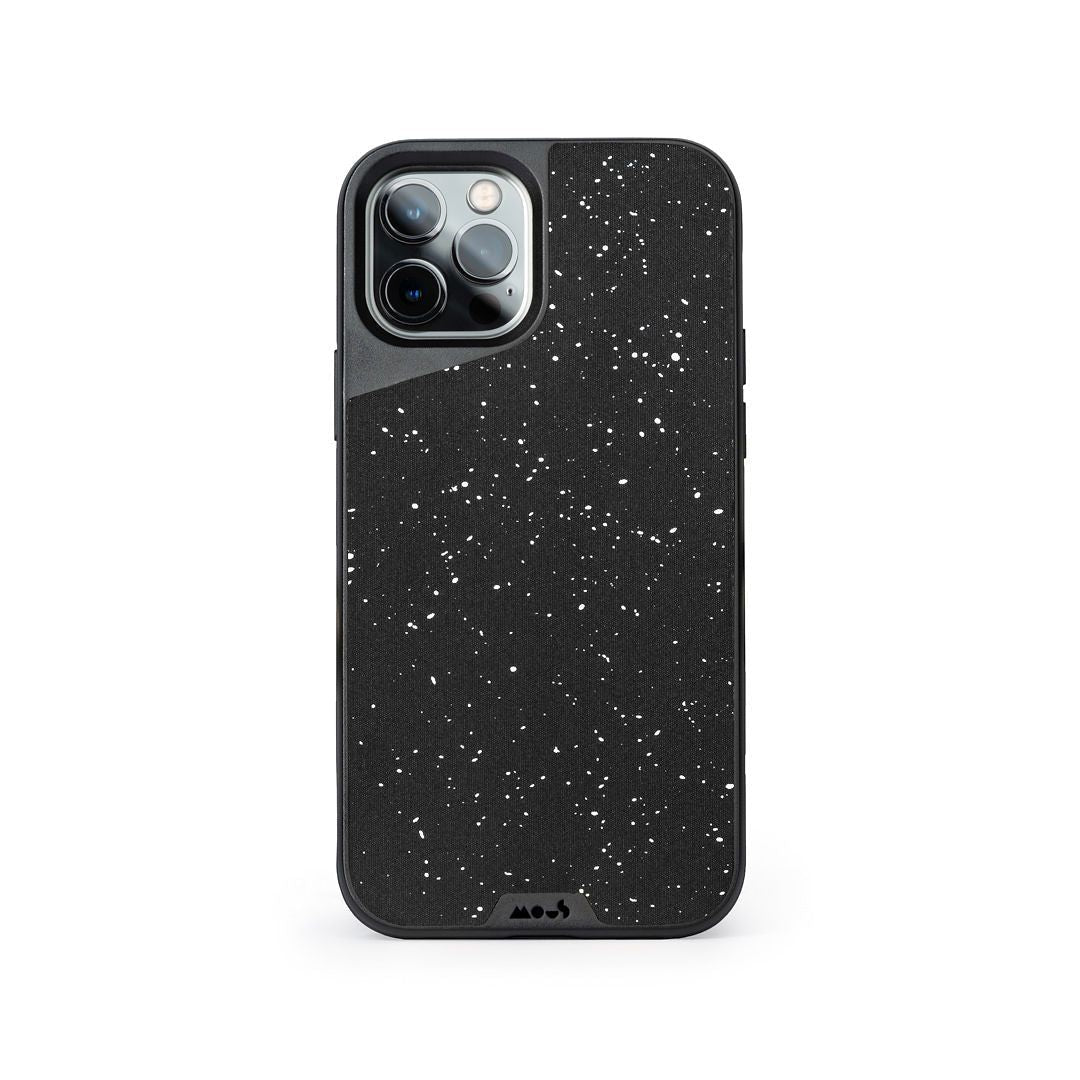 MagSafe Compatible Speckled Fabric iPhone Case - Slim Protective Cover for iPhone 14/13/12 Pro Max | Durable & Stylish Design | Perfect for Everyday Use, Travel & Outdoor Activities