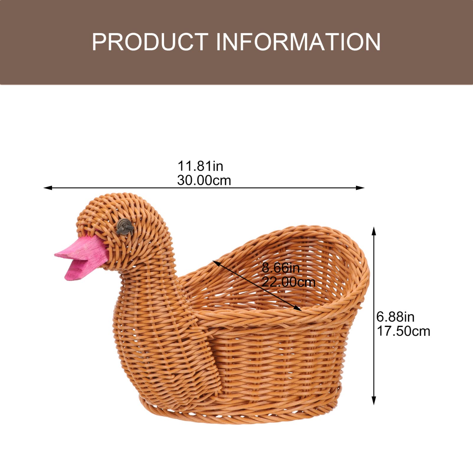 Stylish Cabilock Woven Storage Baskets - Multipurpose Oval Fruit & Bread Serving Basket for Home Kitchen, Restaurant Decor - Perfect for Organizing Produce, Displaying Bread, or Home Decoration