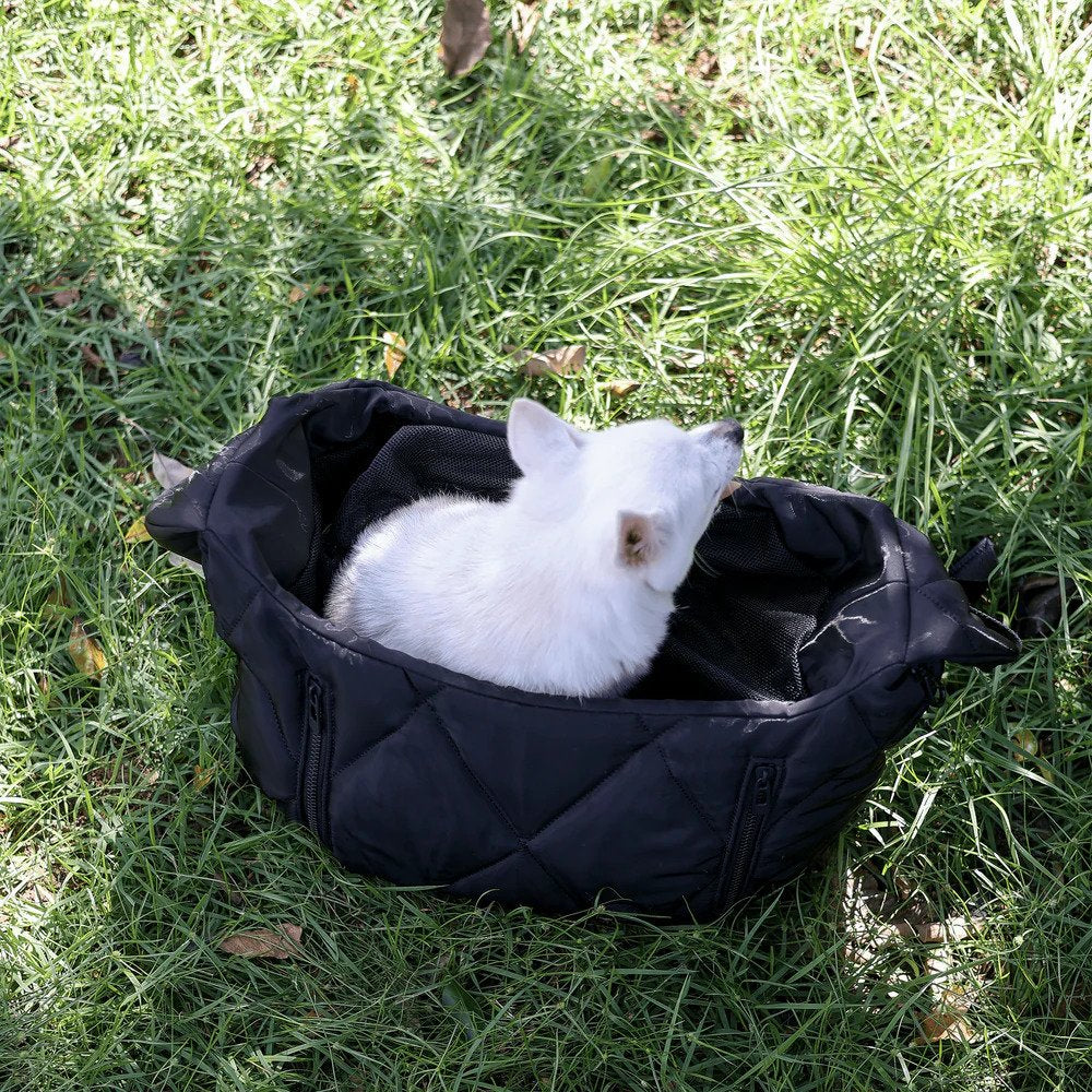 Cloud Crossbody Pet Carrier - Lightweight & Breathable for Small Dogs & Cats - Perfect for Travel, Hiking & Outdoor Adventures