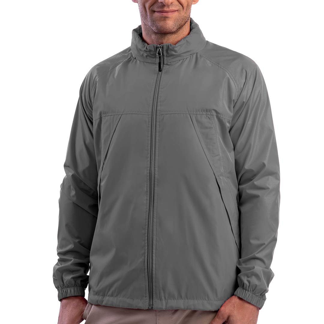 SCOTTeVEST Men's Pack Windbreaker Travel Jacket with 19 Pockets - Anti-Theft Lightweight Windbreaker for Hiking, Commuting & Outdoor Adventures