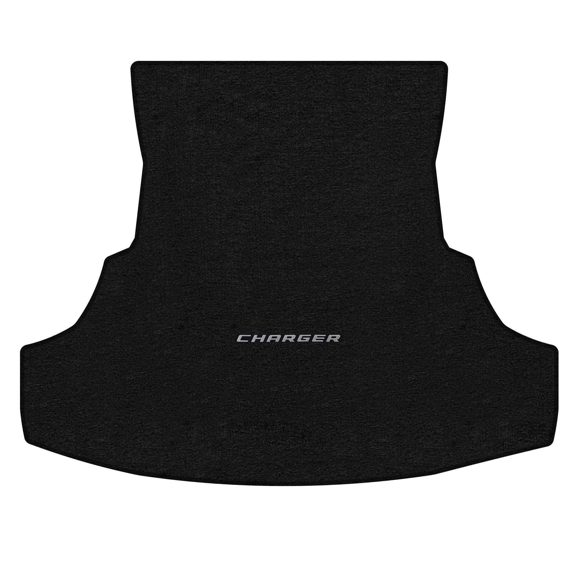 Premium Custom-Fit Carpeted Floor Mats & Trunk Liner for Dodge Charger 2011-2012 - Luxury Car Floor Protection (Charcoal/Silver) | All-Weather Protection & Enhanced Interior Style