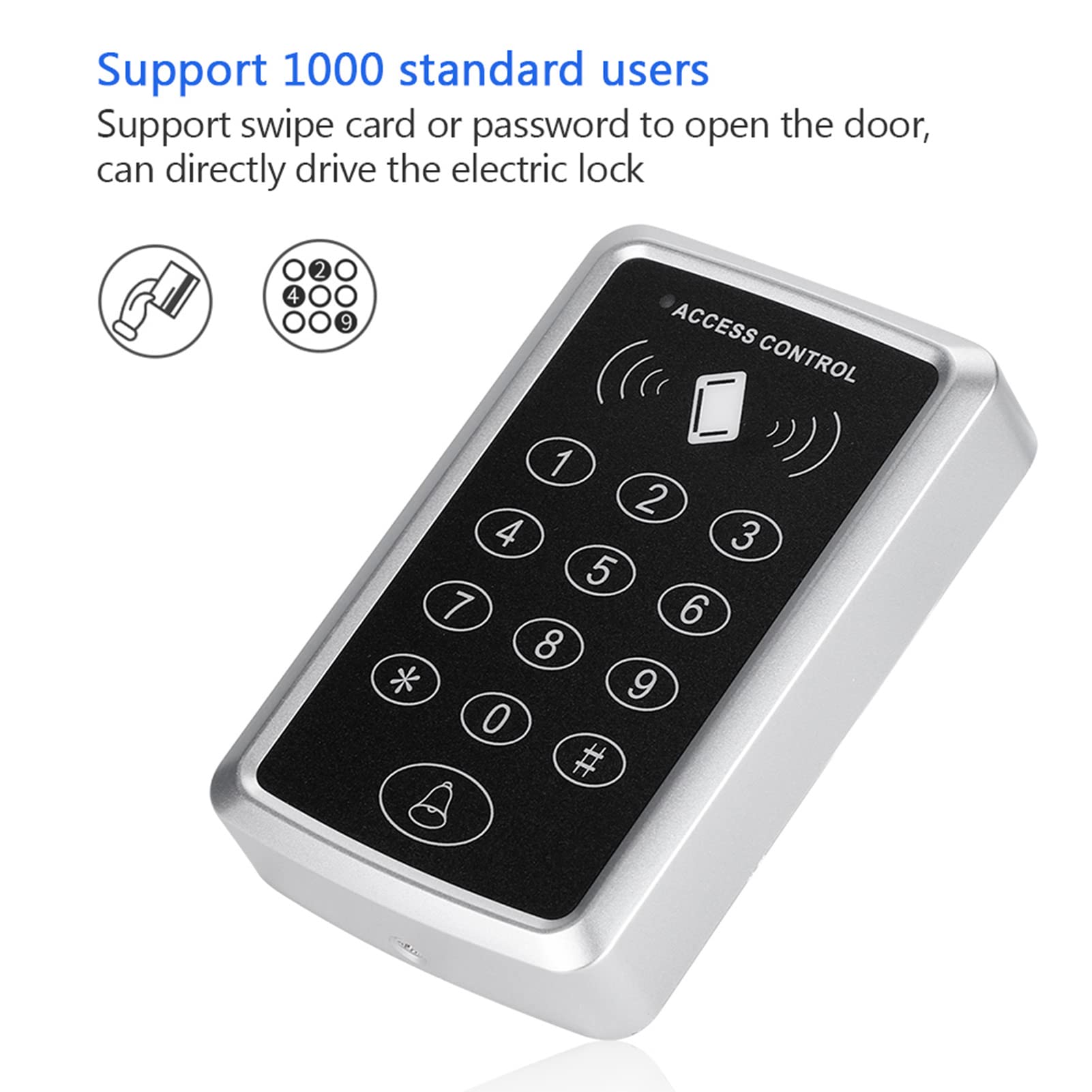 T11-P Smart Door Access Control System - Keypad Reader for Home & Office Security - Secure Entry for Residential & Commercial Use - Perfect for Apartments, Gated Communities & Business Buildings