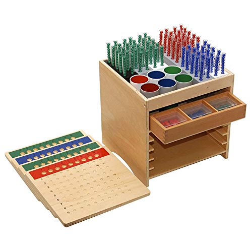 Long Division with Cabinet - Premium Wooden Storage Solution for Home & Office Organization | Perfect for Books, Files, and Office Supplies