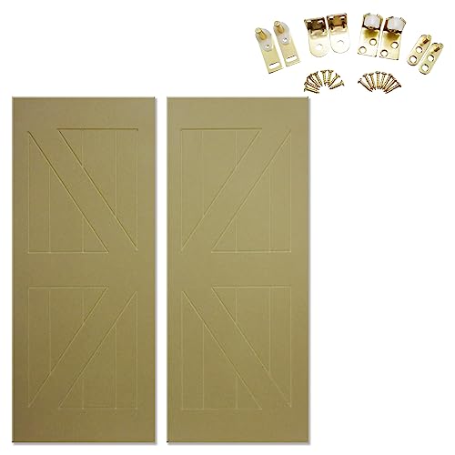 Satin Brass Hinges