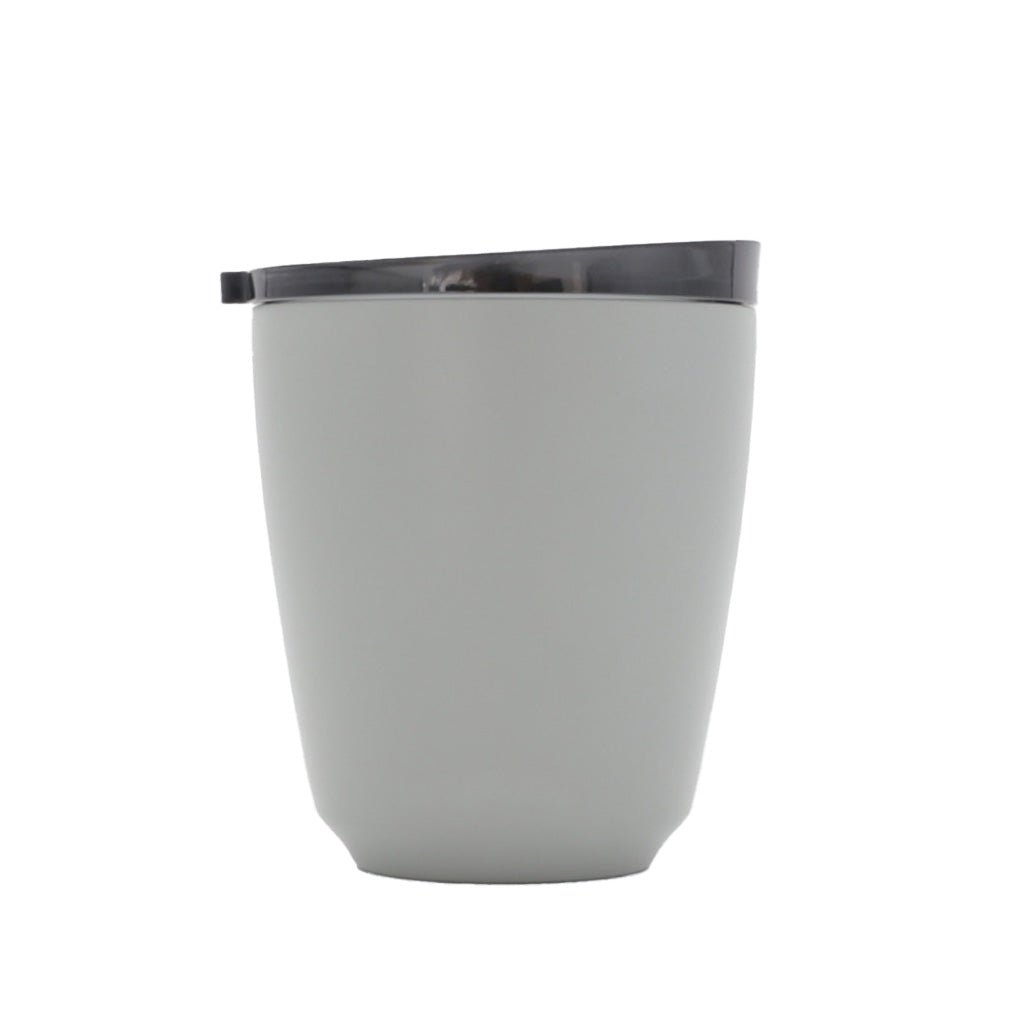 Huskee 8oz Stainless Steel Reusable Coffee Cup - Perfect for Travel, Camping & Eco-Friendly Lifestyles