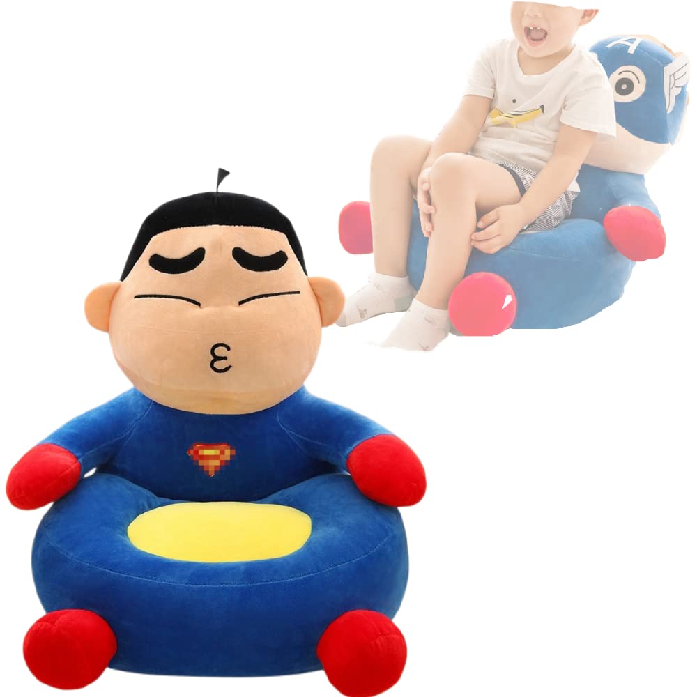 DEIMUGL Plush Cute Cartoon Sofa Backrest - Comfortable Armchair & Lazy Couch for Living Room, Bedroom (One Size) - Perfect for Relaxing, Reading & Watching TV