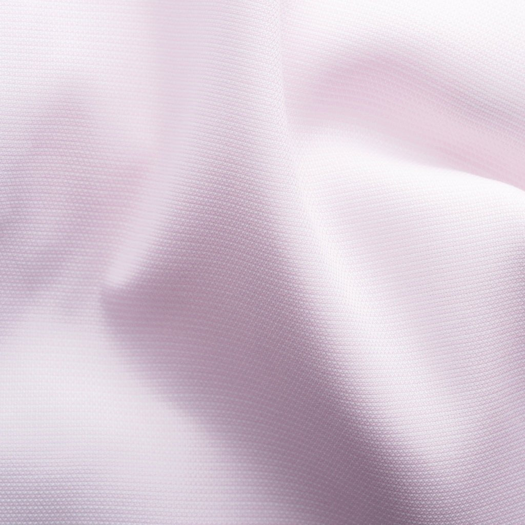 ETON Men's Semi-Solid Twill Dress Shirt - Single Cuff, Contemporary Slim Fit, Light Pink - Perfect for Business Casual & Office Wear
