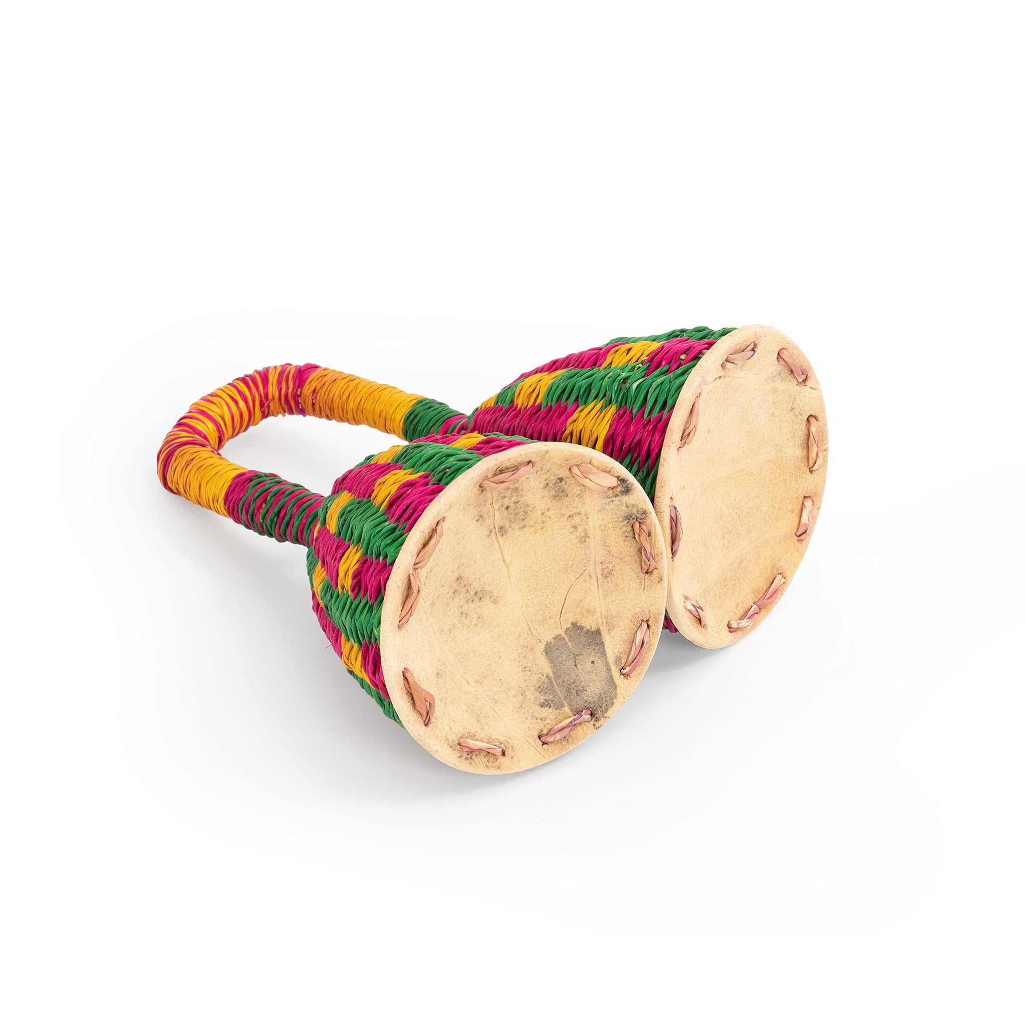 Caxixi Double Seed Shaker - Professional Percussion Instrument for Musicians & Bands | Perfect for Live Performances, Studio Recording & Music Practice