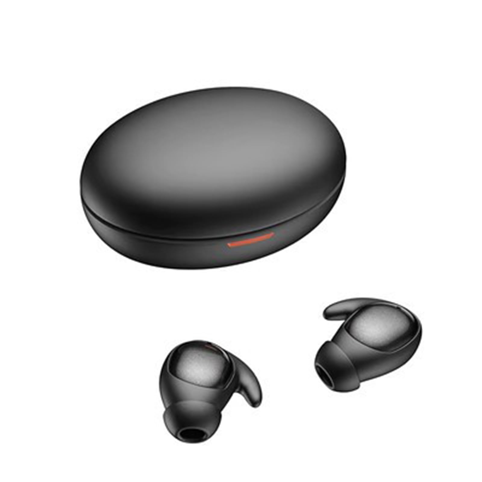 Wireless Bluetooth 5.3 Sleep Headphones for Side Sleepers - Noise Cancelling Invisible Earbuds with Comfortable Design (Black) | Perfect for Nighttime Relaxation, Meditation & Travel