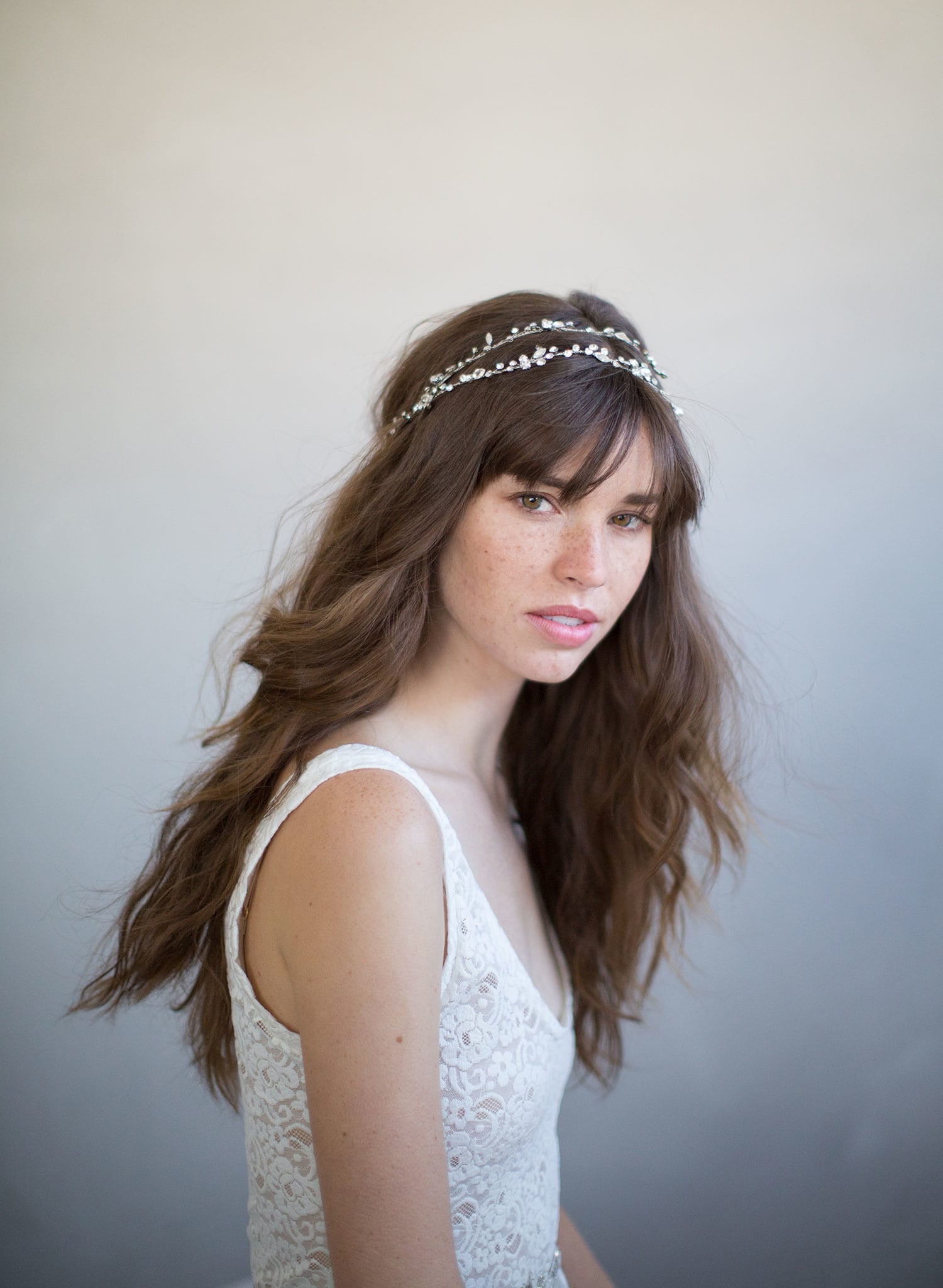 Elegant Extra Long Crystal Hair Vine - Wedding Bridal Hair Accessory for Boho, Prom & Formal Events (Style #735)