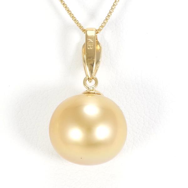 18K Yellow Gold Pearl Necklace for Women - Elegant Bridal Jewelry, Wedding Gift & Special Occasion Accessory